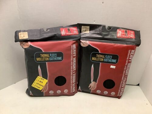Lot of (2) Men's Thermal, 3XL, Appears New - Lot 607