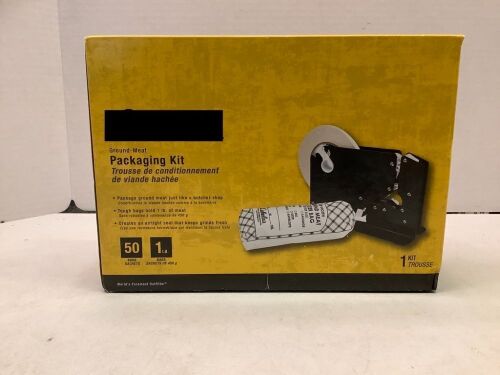 Ground Meat Packaging Kit, Ecommerce Return - Lot 615
