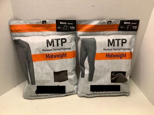 Lot of (2) Men's Thermal, XL, Appears New - Lot 640
