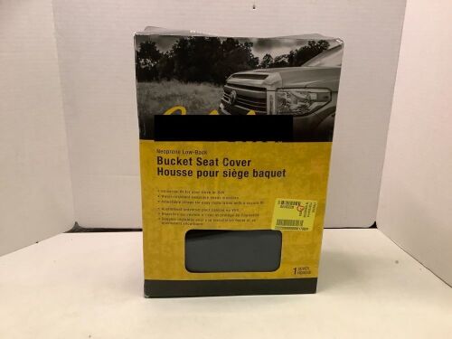 Neoprene Low Back Bucket Seat Cover, Appears New - Lot 656