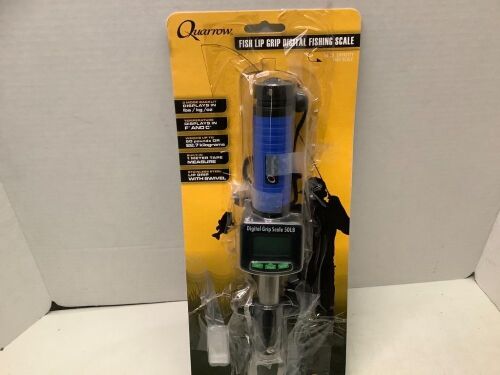 Quarrow Fish Lip Grip Digital Fishing Scale, Powers On, Ecommerce Return - Lot 675