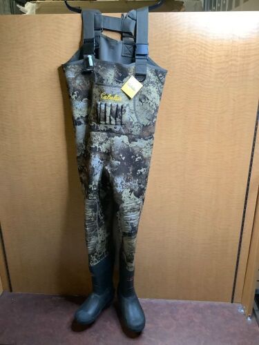 Supermag Hunting Chest Waders, 8, 600g, Like New, Untested - Lot 897