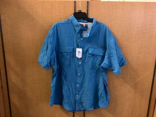 World Wide Sportsman Short Sleeve Nylon Shirt, XXL, Appears New - Lot 941