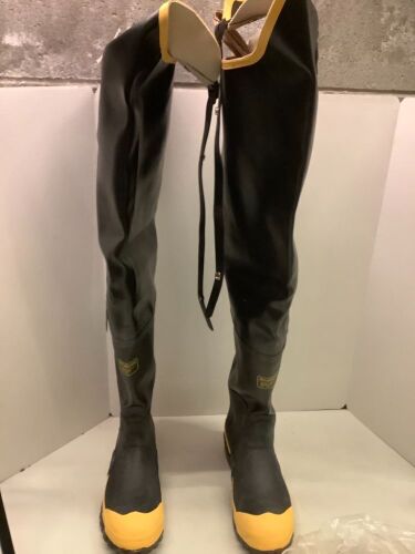 Lacrosse Insulstorm Hip Boot Black Size 11. Not tested. - Lot 972