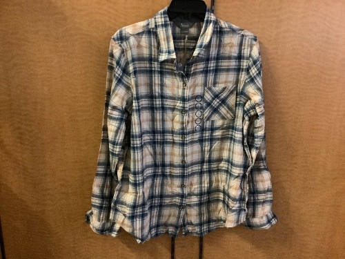 Natural Reflections Plaid Shirt, Large, Appears New - Lot 981