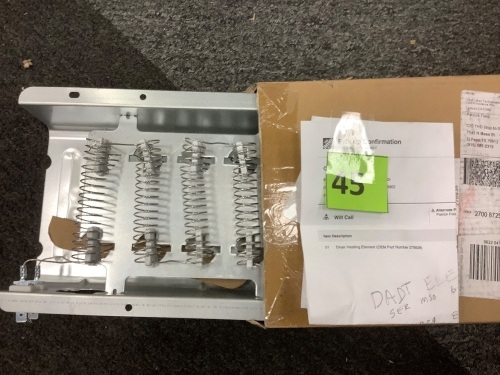 Dryer Heating Element (OEM Part Number 279836) - Lot 45