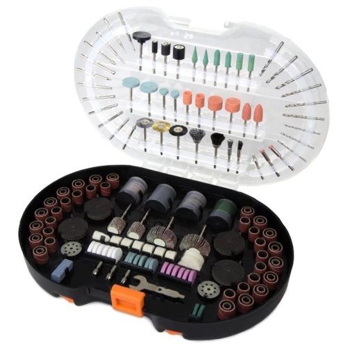 327-Piece Rotary Tool Accessory Kit with Carrying Case - Lot 53