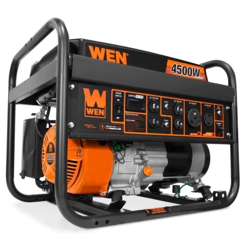 4500-Watt 212cc Transfer Switch and RV-Ready Portable Generator, CARB Compliant - Lot 94