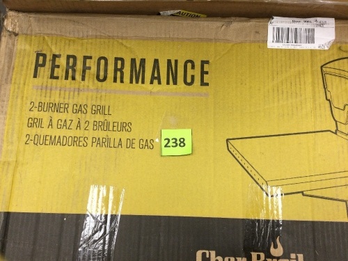 Char Broil Performance 2-Burner Gas Grill, Appears New - Lot 238