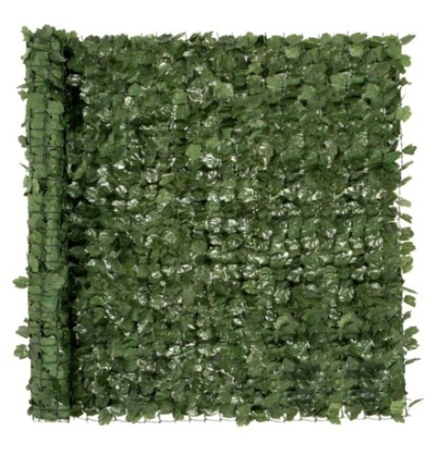 Outdoor Faux Ivy Privacy Screen Fence, 94x59in, Appears New - Lot 304