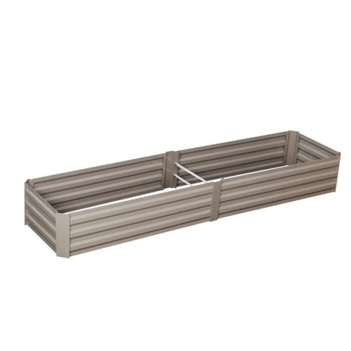 8’x 2’ Raised Metal Garden Bed,Corrugated Steel Planter - Lot 382