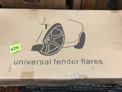 Universal Fender Flares, Appears New - Lot 429