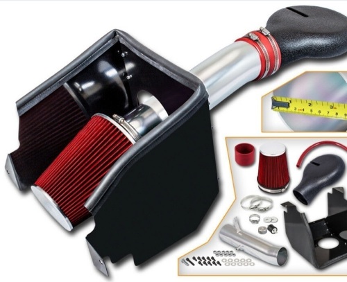 Cold Air Intake Heat Shield Filter, 4Inch, 5.2/5.9L for 94-01 Dodge Ram 1500, Appears New - Lot 447