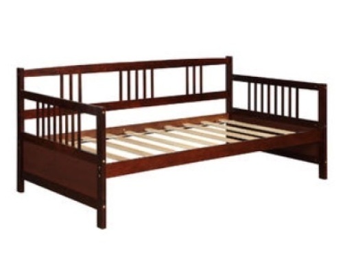 Costway Twin Size Wooden Slats Daybed Bed, Appears New - Lot 457