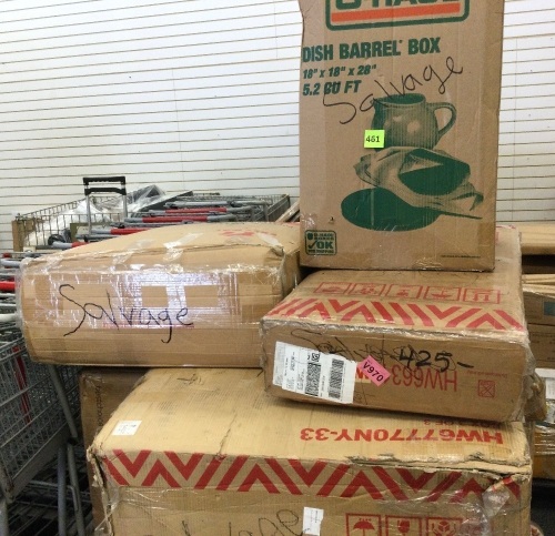 Salvage Pallet, Presorted Items May Be Damaged, Broken Or Have Missing Pieces - Lot 461