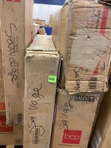 Pallet of Salvage, Presorted Items May Be Broken, Damaged or Have Missing Pieces - Lot 648