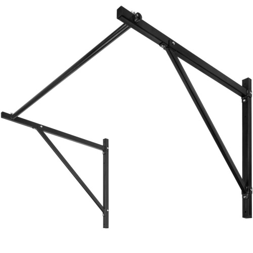 Wall-Mounted Home Gym Fitness Workout Pull-Up Bar/ 500lbs Cap - 50in - Lot 690
