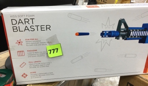 Kids Soft Foam Dart Blaster - Lot 777