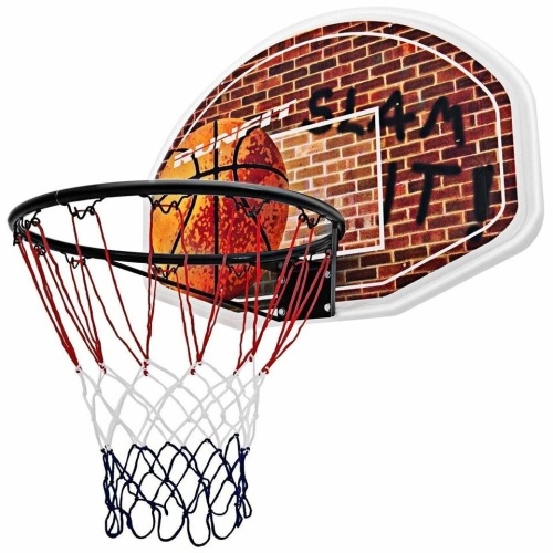 Wall Mounted Fan Backboard With Basketball Hoop And Rim - Lot 1287