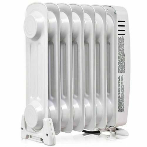 700 W Portable Mini Electric Oil Filled Radiator Heater - Lot 1313