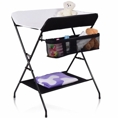 Baby Storage Folding Diaper Changing Table - Lot 1344