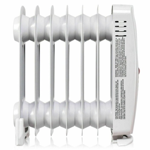 700 W Portable Mini Electric Oil Filled Radiator Heater - Lot 1377
