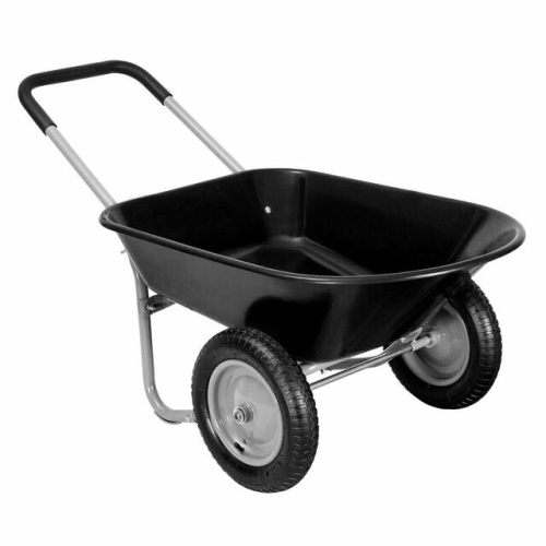 2 Tire Wheelbarrow Garden Cart Heavy-Duty Dolly Utility Cart - Lot 1401