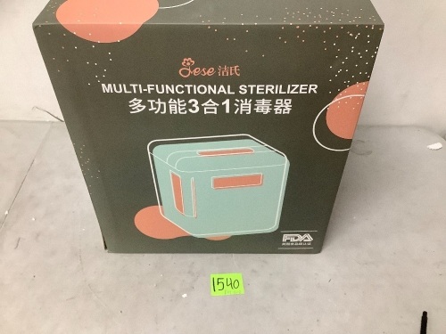 Baby Bottle Steam Sterilizer and Dryer - Lot 1540