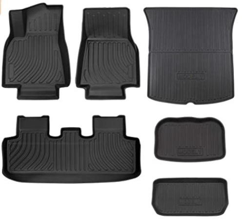 Homeland Hardware Tesla Model Y Floor Mats, May Vary From Stock Photo, Appears new, Retail 249.97 - Lot 7A