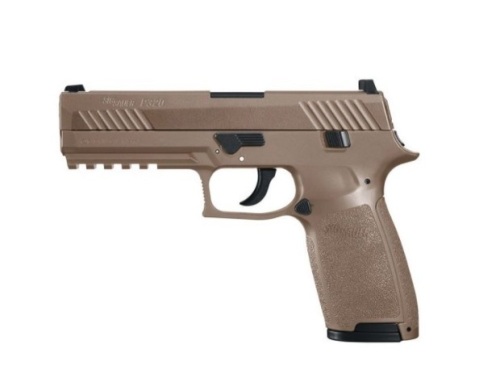 P320 AIR PISTOL, COYOTE TAN, Appears New - Lot 38