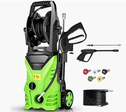 Homdox 3000 PSI Pressure Washer, Powers Up, Appears New - Lot 39