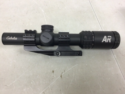 AR Riflescope, 30MM 1-6x24, Untested, E-Commerce Return - Lot 53