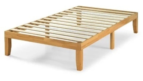 Simple Twin/Full Acorn Bed Frame, May Vary From Picture, Appears New - Lot 96