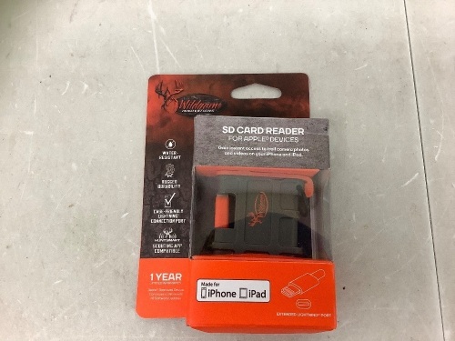 Wildgame Innovations SD Card Reader for Apple Devices, Appears new - Lot 105