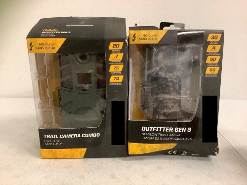 Lot of (2) Trail Cameras, Untested, E-Commerce Return - Lot 119