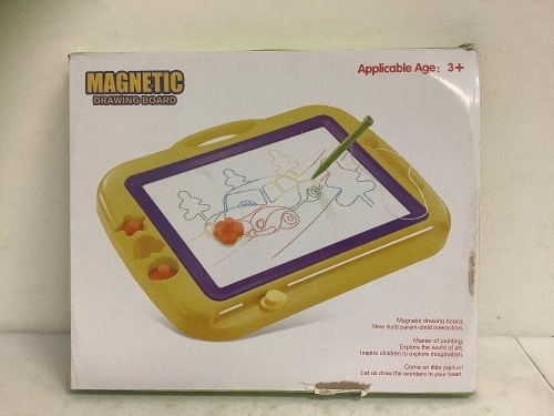 Kids' Magnetic Drawing Board, Appears New - Lot 132