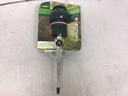 Orbit Gear Drive Sprinkler, E-Comm Return - Lot 150