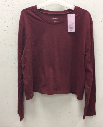 Wild Fable Womens Crop Long Sleeve, XXL, New - Lot 156