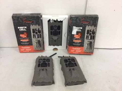 Lot of (3) Trail Cameras, Untested, E-Commerce Return - Lot 203