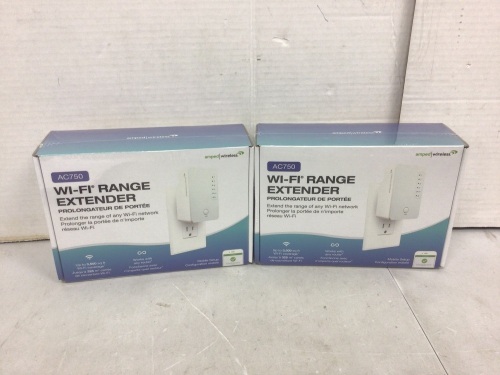 Lot of (2) Wi-Fi Range Extenders, New - Lot 211