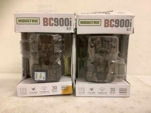 Lot of (2) Moultrie Trail Cameras, Untested, E-Commerce Return - Lot 217