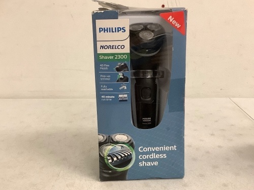 Philips Norelco Shaver, Powers Up, Appears new - Lot 249