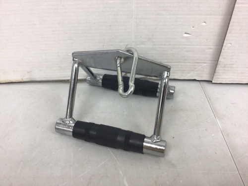 Double D Handle (Cable Machine Handle), Appears New - Lot 272