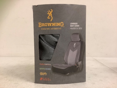 Browning Lowback Seat Cover, E-Commerce Return - Lot 277