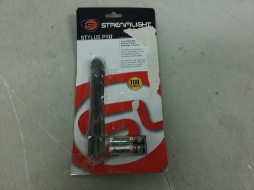 Streamlight Stylus Pro, Powers Up, E-Commerce Return - Lot 286
