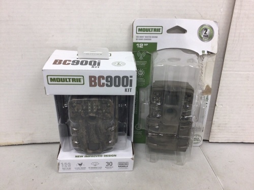 Lot of (2) Moultrie Trail Cameras, Untested, E-Commerce Return - Lot 287