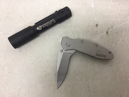 Streamlight Flashlight & Kershaw Knife, Powers Up, E-Commerce Return - Lot 307