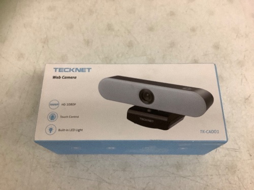 Tecknet Web Camera, Powers Up, Appears New - Lot 357