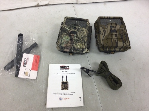 Lot of (2) Trail Cameras, Untested, E-Commerce Return - Lot 392