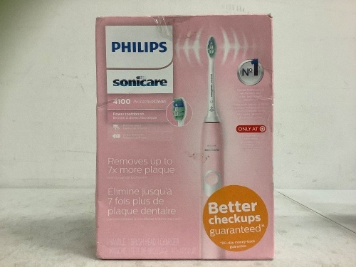 Philips Sonicare Power Toothbrush, Powers Up, E-Commerce Return - Lot 399